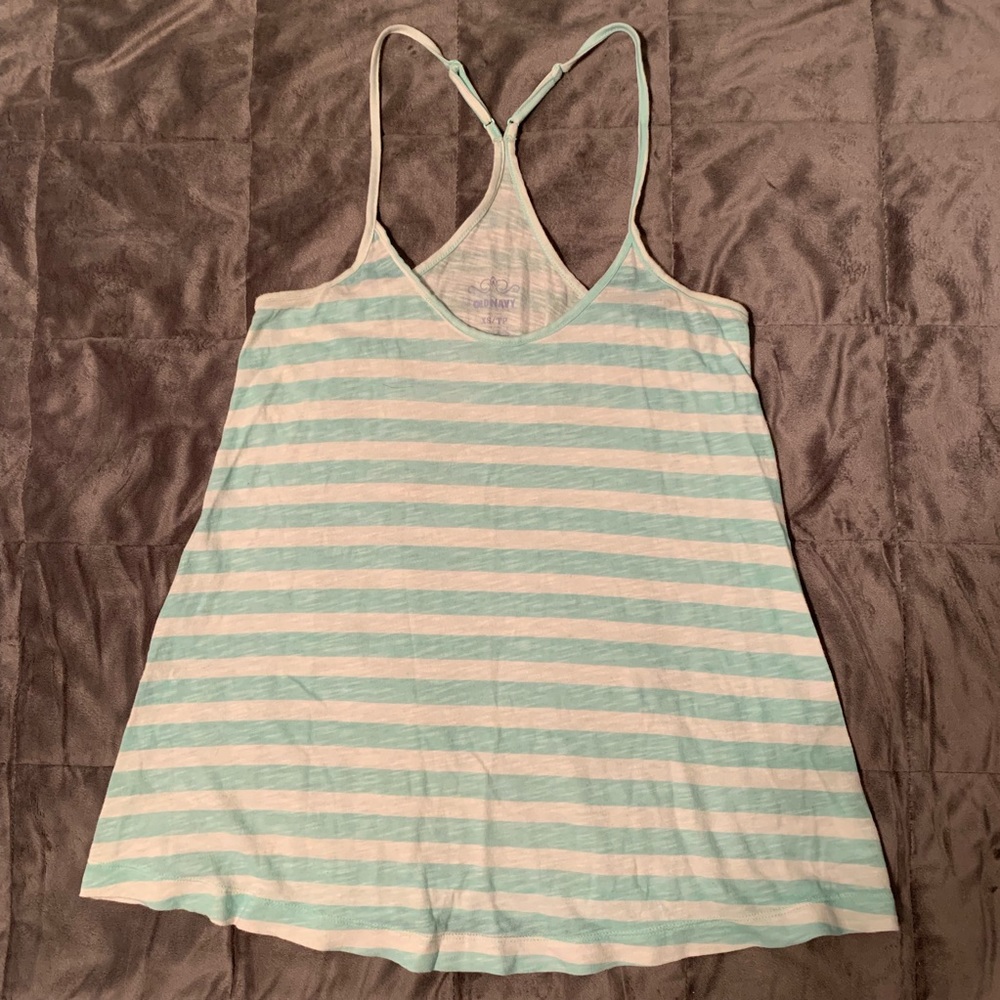 Old Navy Striped spaghetti strap tank